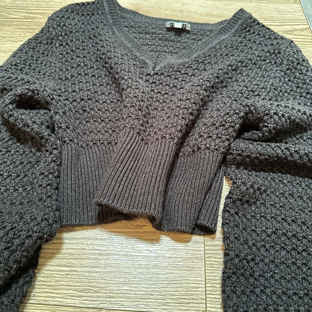 Cozy Brown Knit Sweater